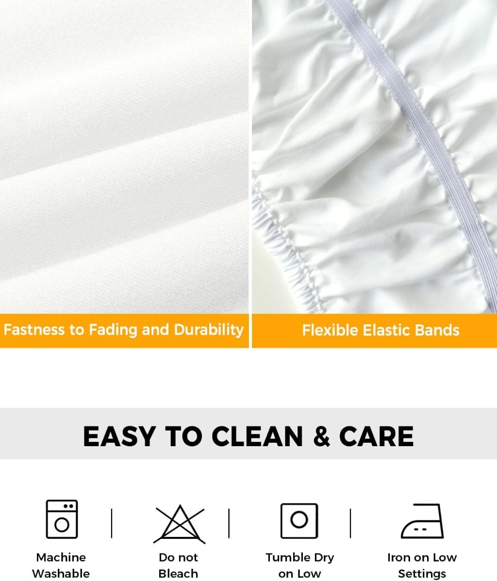 Yellow Lemons Bed Skirt Queen Size 16 Inch Drop, Adjustable Elastic Wrap Around Bed Skirts Easy Fitting Dust Ruffle Bedskirt Bed Frame Cover Summer Botanical Farmhouse Rustic